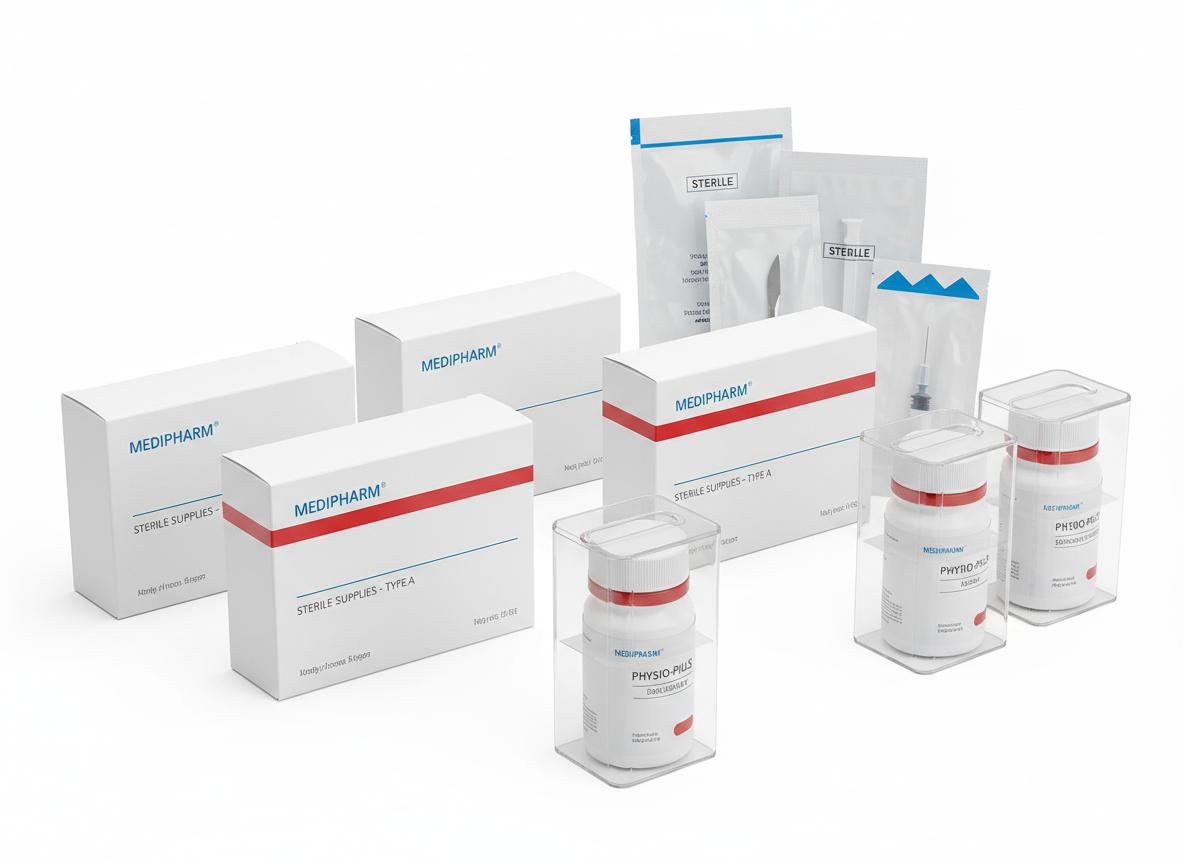 Medical-grade sterile pharmaceutical packaging